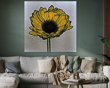 Sunflower ( print ) by Jose Lok