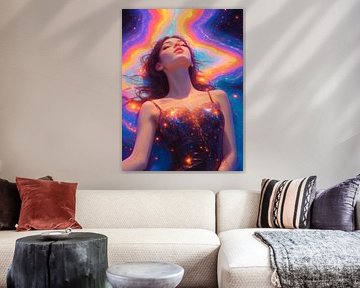 Hemelse Traumi - Schoonheid in de kosmische stroom van A.D. Digital ART