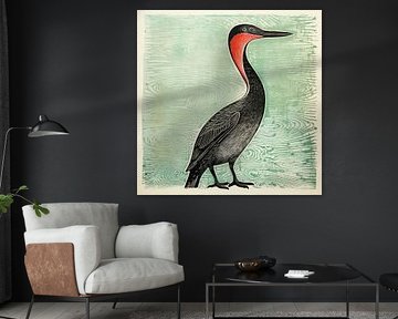 Launenhaftigkeit Folk Rotkehlchen Kormoran