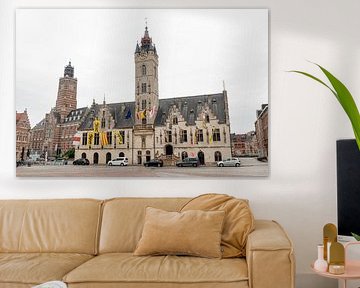 Stadhuis en Belfort. Dendermonde