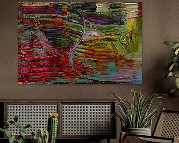 DIGITAL PAINTING : barsten in het oppervlak