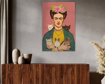 Fridas Baby Katzen von Carina Augusto