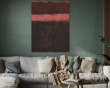 L'art contemporain des champs de couleurs inspiré par Mark Rothko sur Dina Dankers