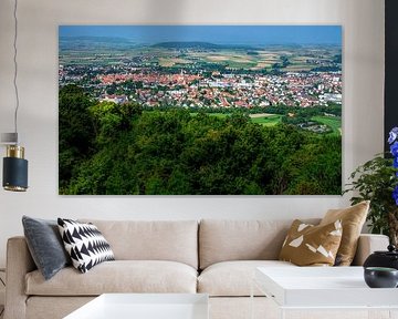 View over Weissenburg in Bavaria