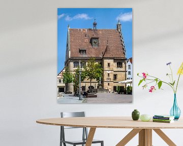 Historic town hall of Weißenburg in Bavaria
