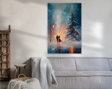 Winterwandeling tijdens kerst no.1 van Studio BB