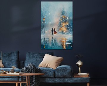 Winterwandeling tijdens kerst no.3 van Studio BB