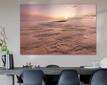 Structuren in het zand van Louise Poortvliet