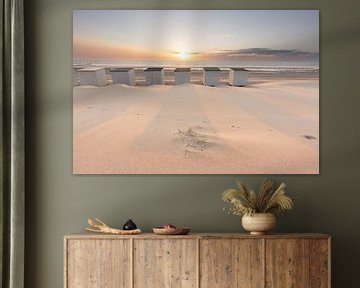 Strandhuisjes van Louise Poortvliet