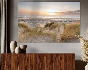 Prachtige zonsondergang van Louise Poortvliet