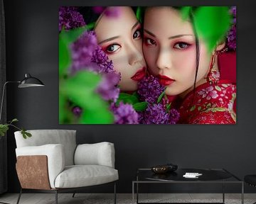 Japan in beeld Geisha van Egon Zitter