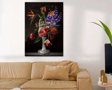 Floral still life - Floral Majesty by Fine Art Flower - Artist Sander van Laar