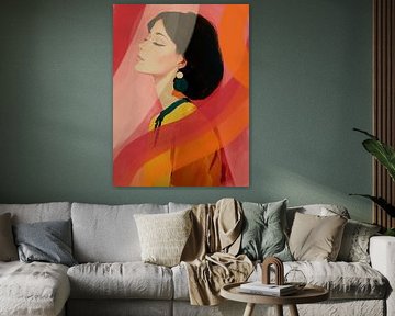 Colour Palette Orange - Woman van Studio Palette