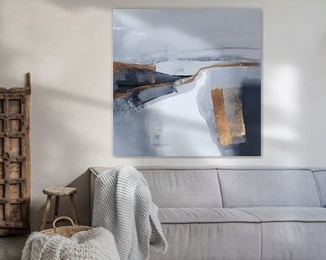 Minimalisme, modern en abstract van Japandi Art Studio