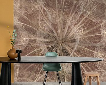 Country warm square: Fluff fills the picture by Marjolijn van den Berg
