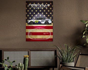 Nashville Superspeedway by Theodor Decker