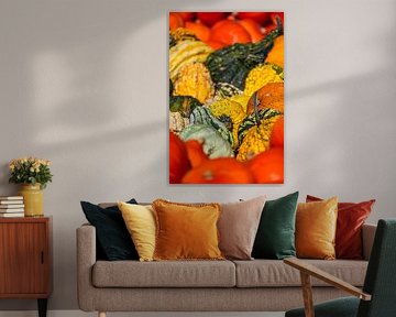 Kürbiszauber im Herbst von Photoart-Naegele