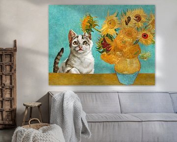 Vincent van Gogh's Cat by Marja van den Hurk