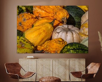 Pumpkin magic in autumn by Photoart-Naegele