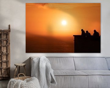 Goldene Stunde – Stille über dem Meer von Mexiko von NZME Photography