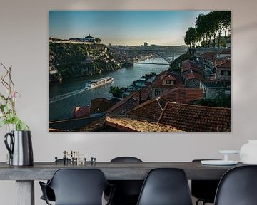 Abendlicht über Porto – Blick auf die ikonische Dom Luís I-Brücke