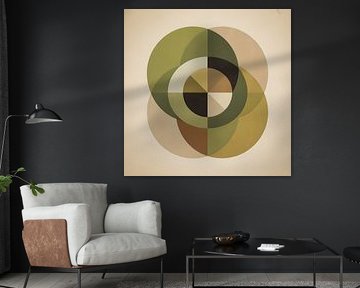 Retro abstrakt von CanvasbyCaro