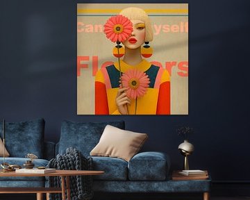 Can buy myself flowers II van Mirjam Duizendstra