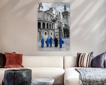 Nuns and priests by Dieter Walther