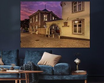 Avondfoto van de Kopermolen in Vaals