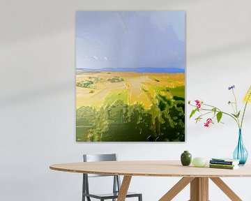 Spitzberg view [original 60 cm x 50 cm] by Anna Kasten