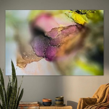Alcohol Ink artwork on canvas