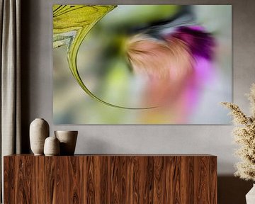 Alcohol Ink Kunstwerk auf Leinwand