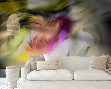 Abstrakte Kunst in Alcohol Ink