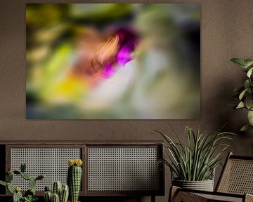 Abstrakte Alcohol-Ink-Malerei digitalisiert