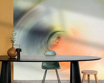 Abstrakte Alcohol-Ink-Malerei digitalisiert