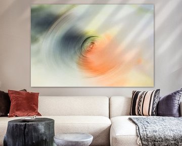 Abstrakte Alcohol-Ink-Malerei digitalisiert