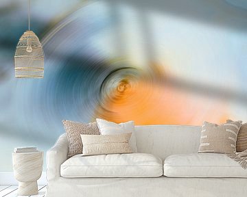 Abstrakte Alcohol-Ink-Malerei digitalisiert