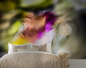 Abstrakte Alcohol-Ink-Malerei digitalisiert