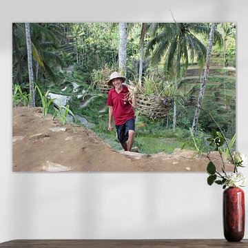 Indonesië: Javaanse arbeider by Raoul van de Weg