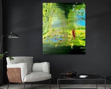 Weir Jahnatal [Original 60 cm x 50 cm] by Anna Kasten