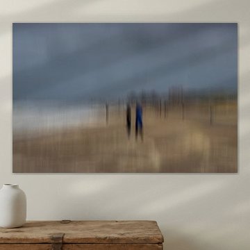Promenade sur la plage de Cadzand