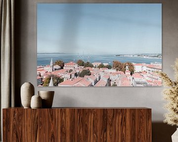 Vue de Zadar sur Elma Maaskant