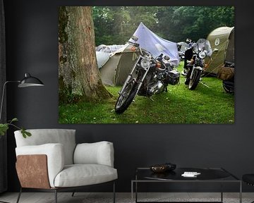 Réunion Harley-Davidson, Maarsseveen. sur André Bouterse