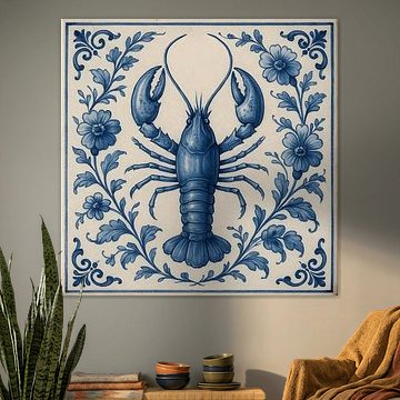 Delft Blue Tile Cancer