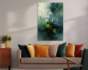 Contemporart - Green Kelly IV