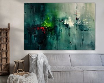 Contemporart - Green Kelly by Philippe HUGONNARD