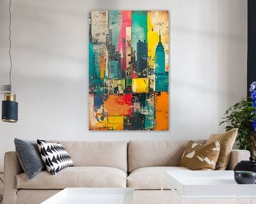 Contemporart - NY Medley V von Philippe HUGONNARD