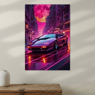 Lamborghini Diablo VT – Synthwave Neon