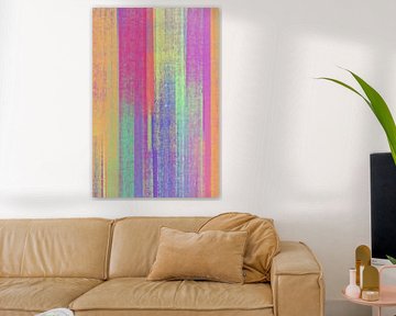 Vertical, cheerful colours by Liv ter Riet