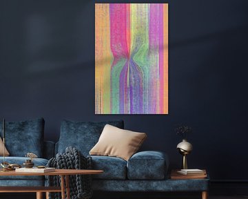 Vertical, cheerful colours by Liv ter Riet